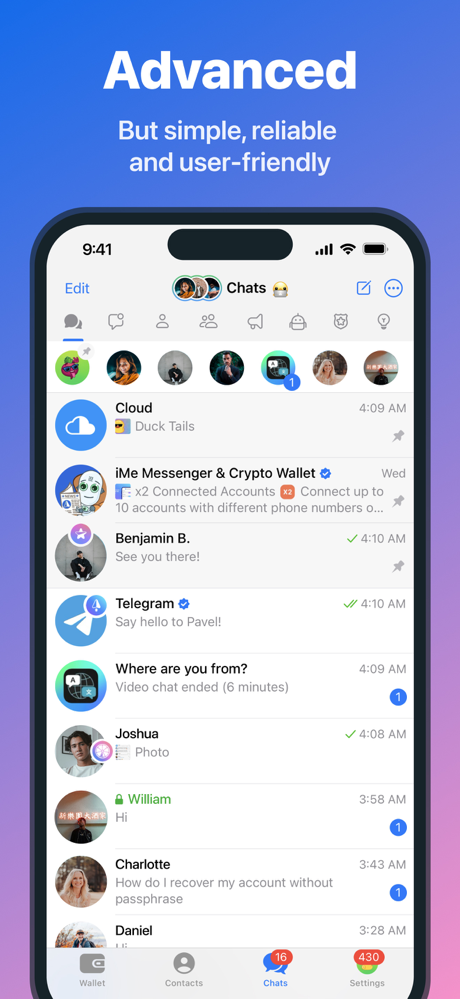 iMe: Telegram AI Messenger screenshot 8