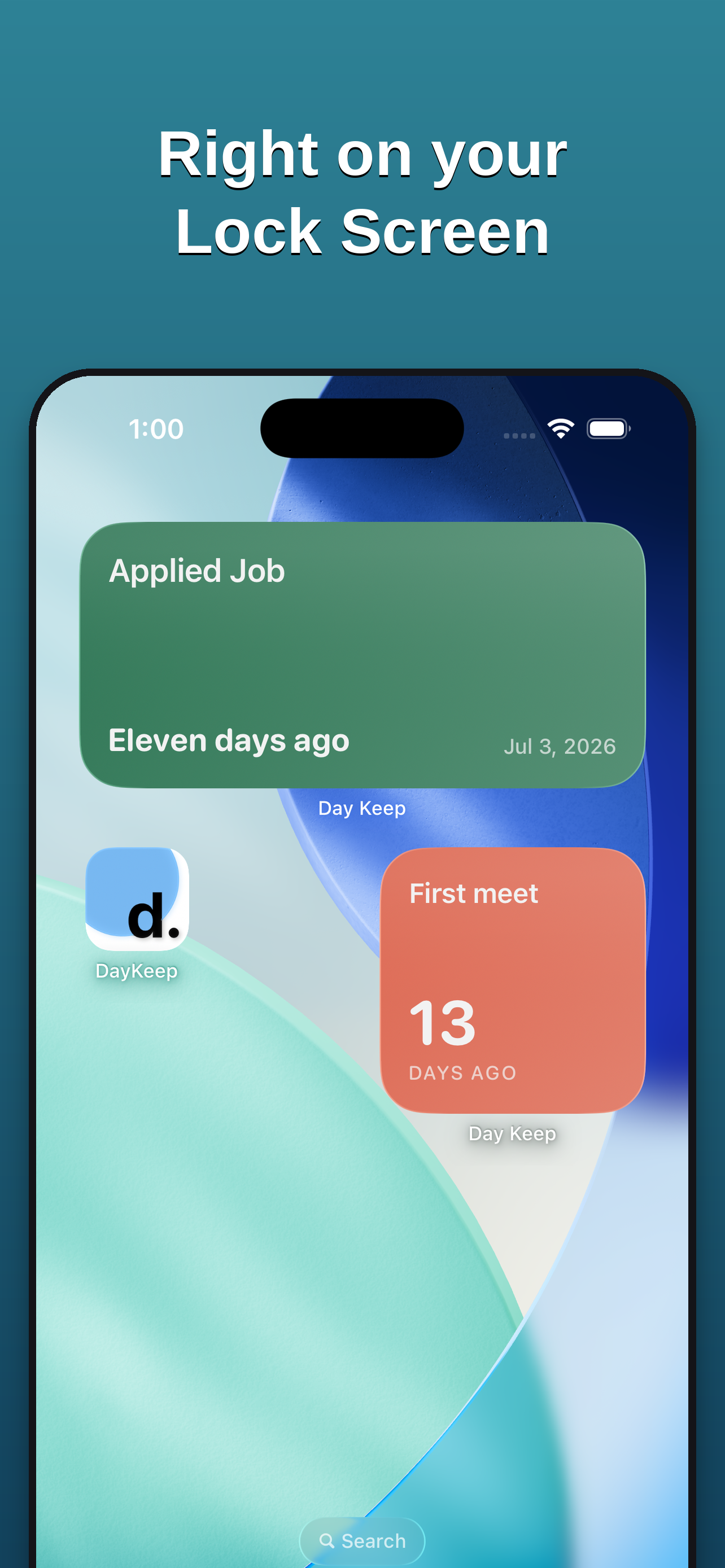 DayKeep - Days Ago screenshot 3