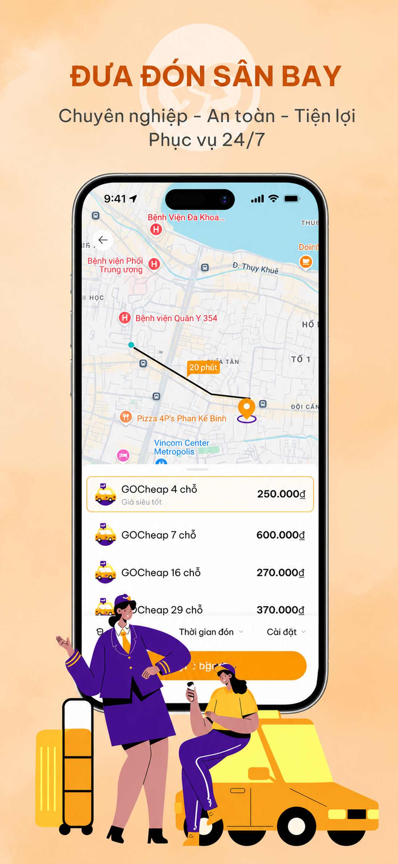 GOCheap! Thuê Tài Xế Lái Xe Hộ screenshot 4