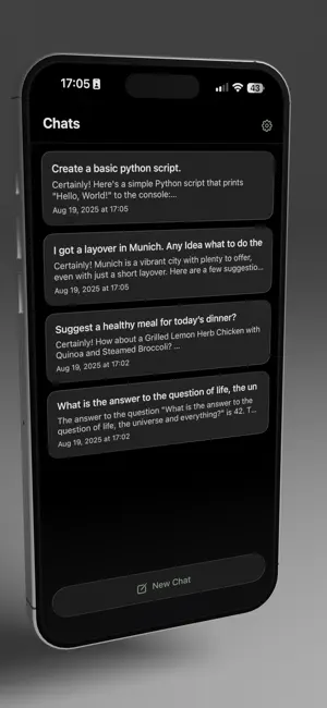 LocalGPT - offline Chatbot screenshot 1