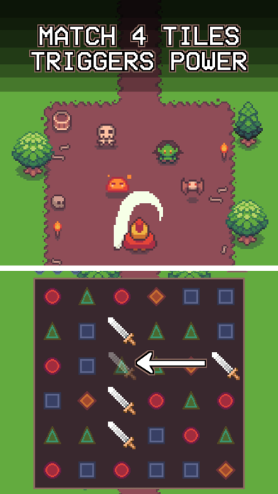 Match And Rogue: Pixel RPG Screenshot