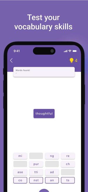 ‎Quarti: Word Puzzles Screenshot