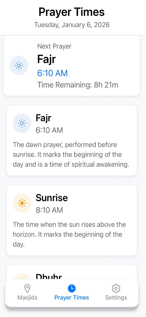 iPhone screenshot