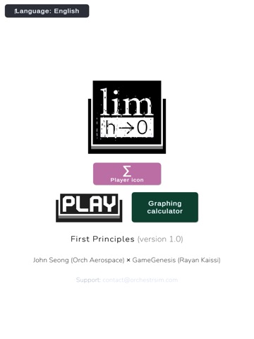 1st Principle Graph Calculator iPad screenshot