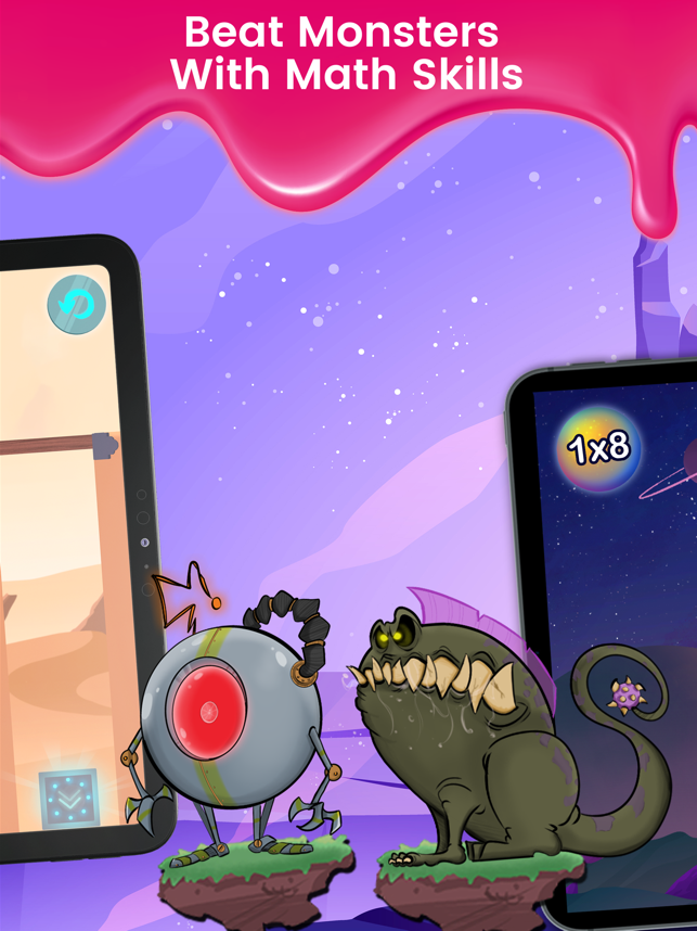 ‎Monster Math : Kids Fun Games Screenshot
