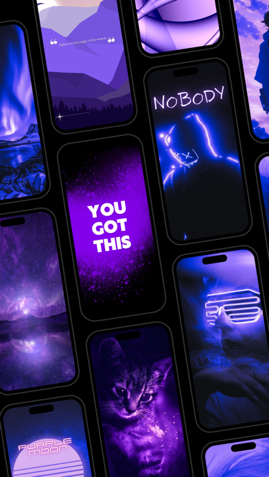 Purple Wallpapers - 4K Images Screenshot