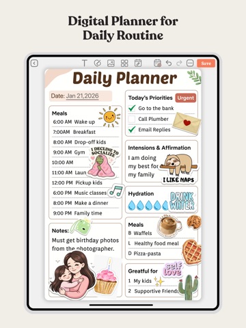 Daily Planner & To Do List