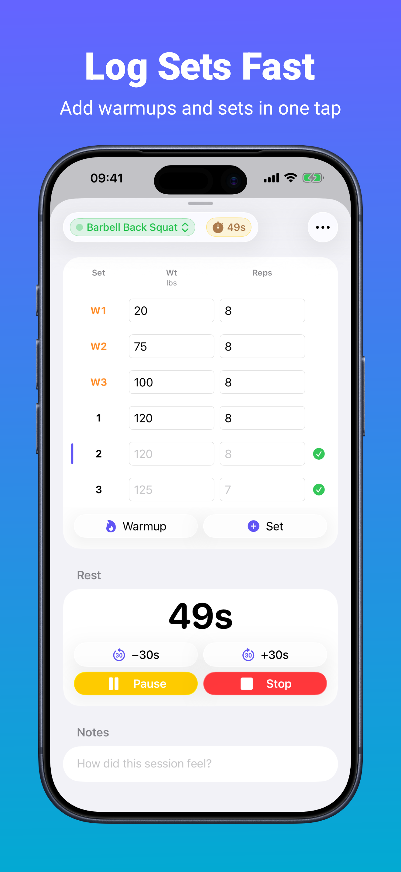 Lift Logger: Workout Tracker screenshot 2