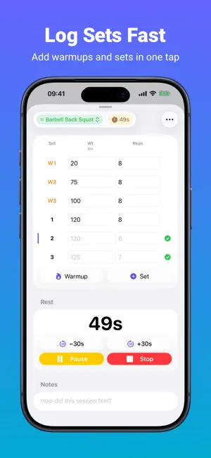 Lift Logger: Workout Tracker screenshot 2