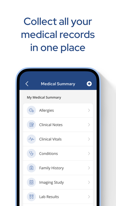 Health Bank One Screenshot