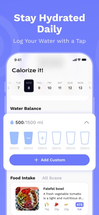 Calorize - AI Calorie Tracker Screenshot 7 of 10