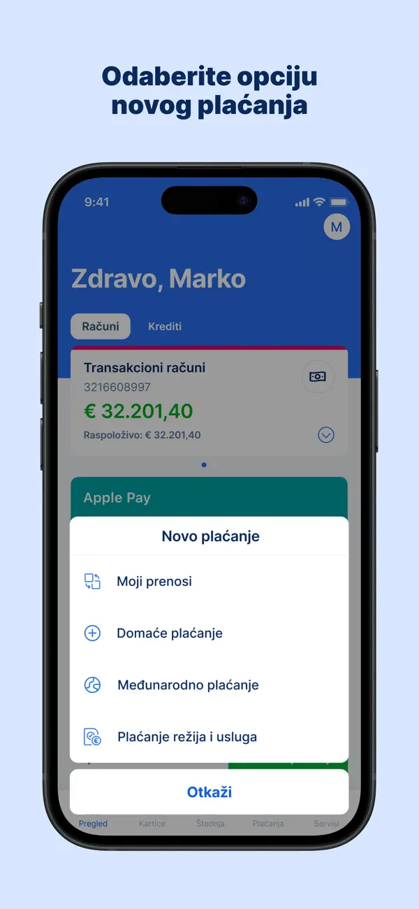 Screenshot #3 pour Erste mBanking Crna Gora