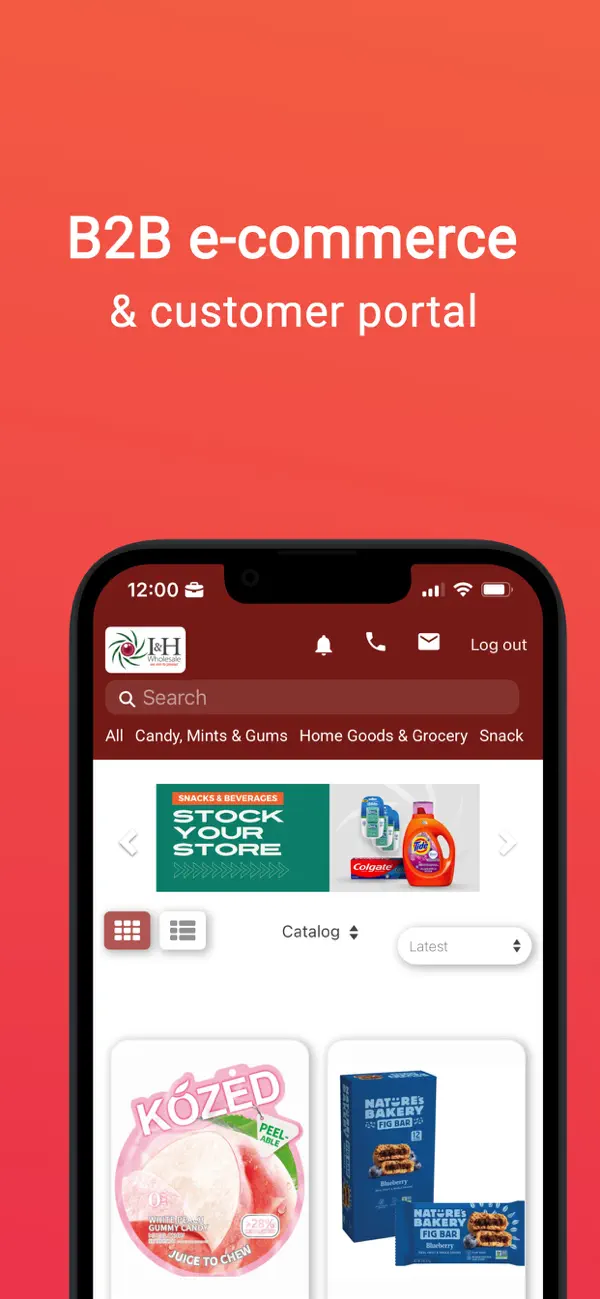 Screenshot #1 pour I & H Wholesale