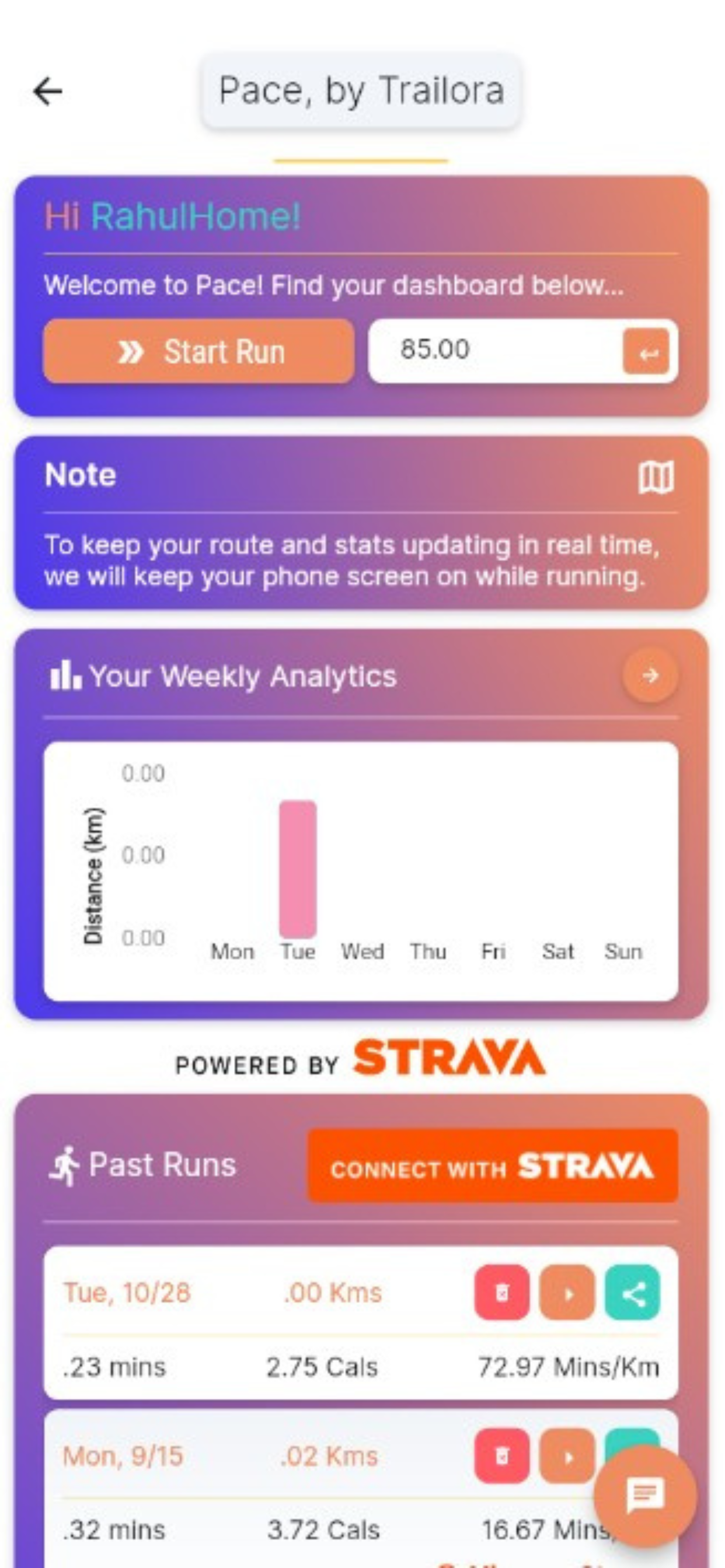 Trailora screenshot 4