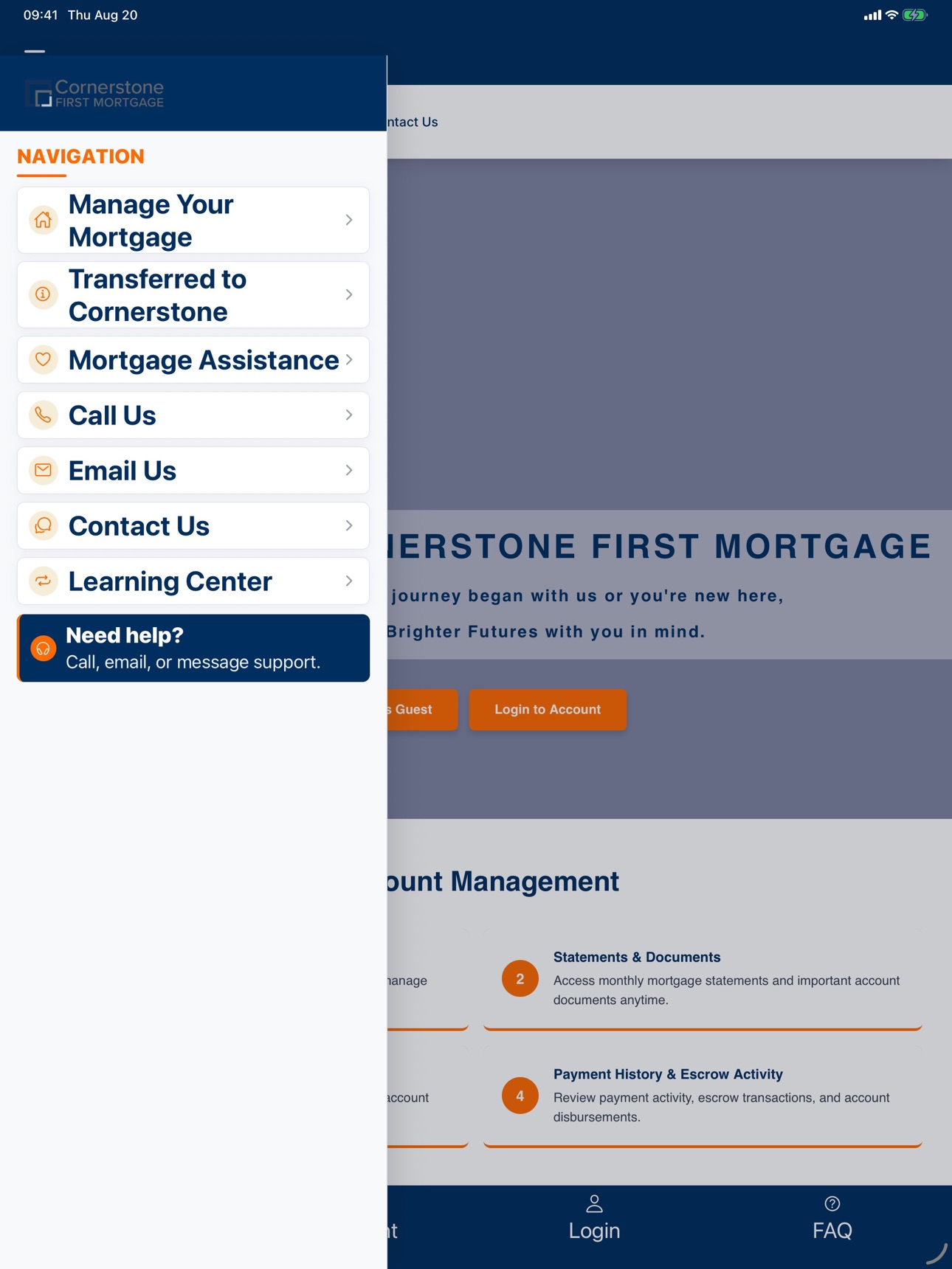 Screenshot 8 of Cornerstone Servicing