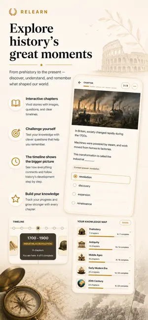 Relearn History screenshot 3