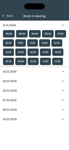 Hamish Homes Ltd iPhone screenshot