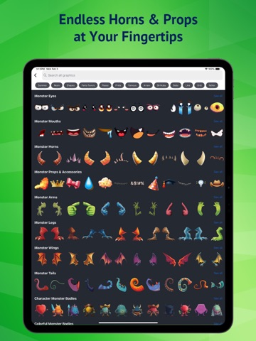 Monster Maker: Monster Madness iPad screenshot
