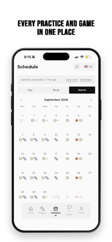 AthWay: Athlete Workout Plan Screenshot 1 of 5