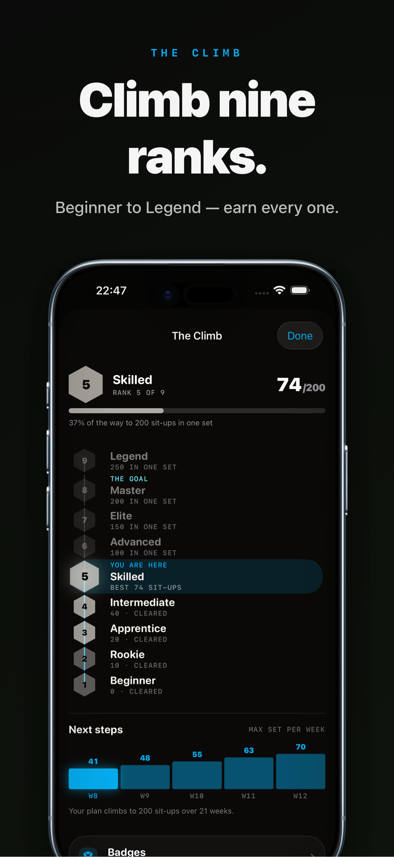 Sit Ups 200 - Fitness Trainer screenshot 4
