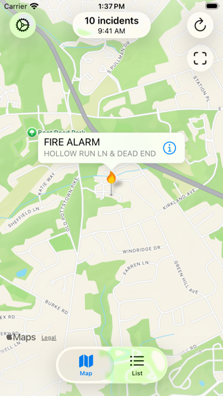 Chester County Incidents iPhone screenshot 4 - News app