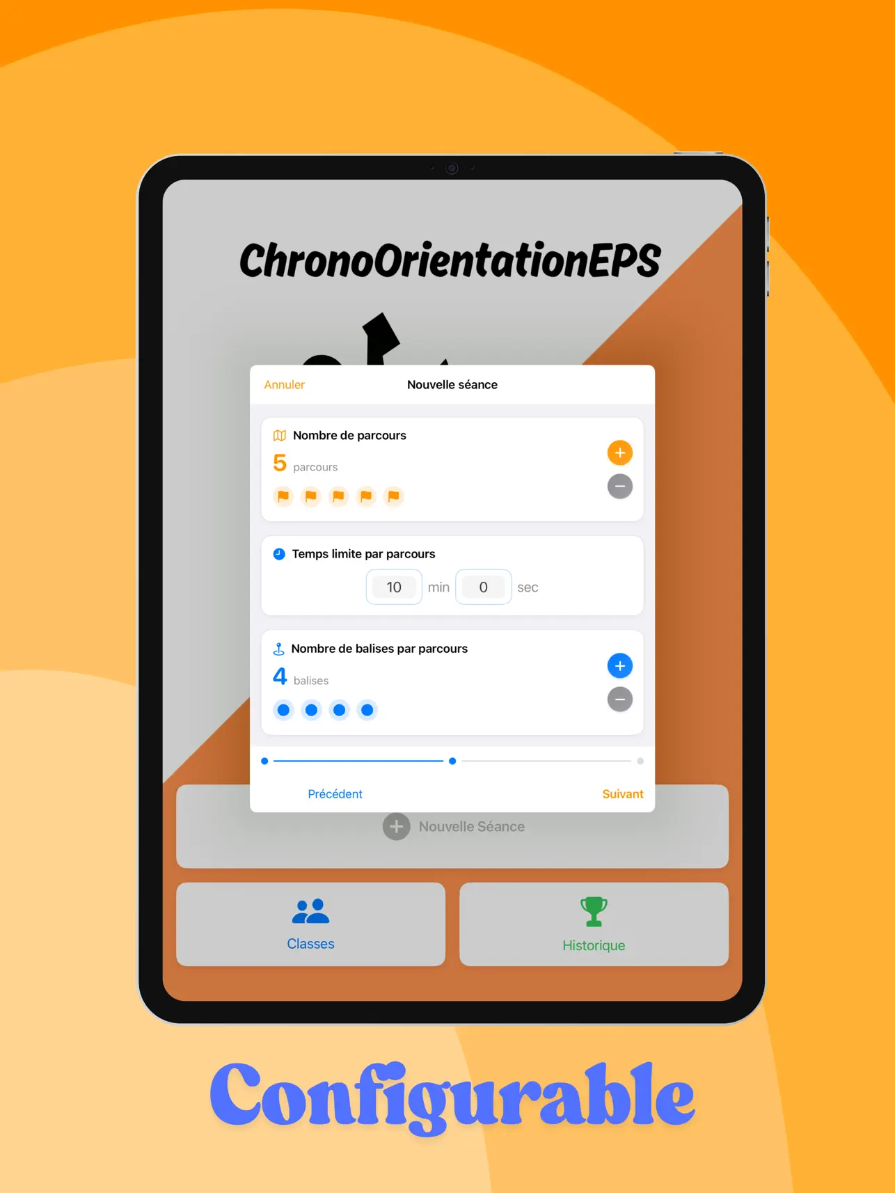 Screenshot #6 pour ChronoOrientationEPS