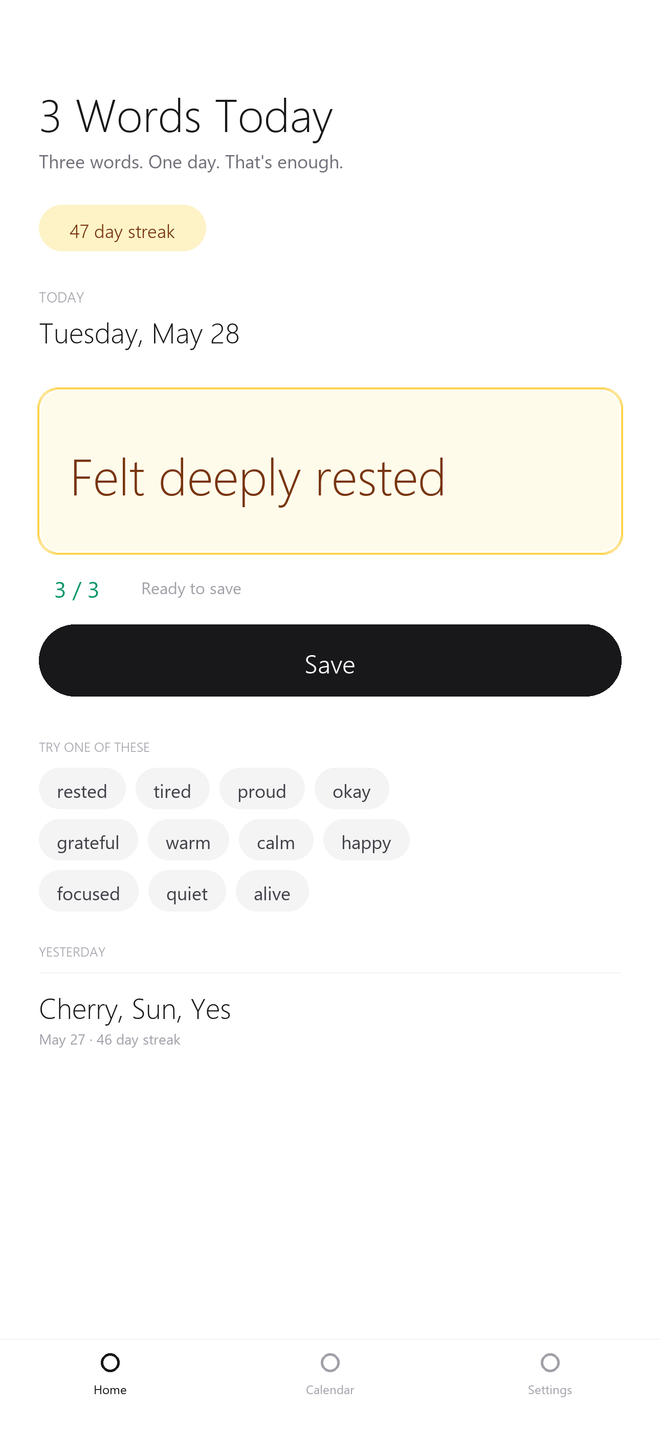 3 Words Today screenshot 8