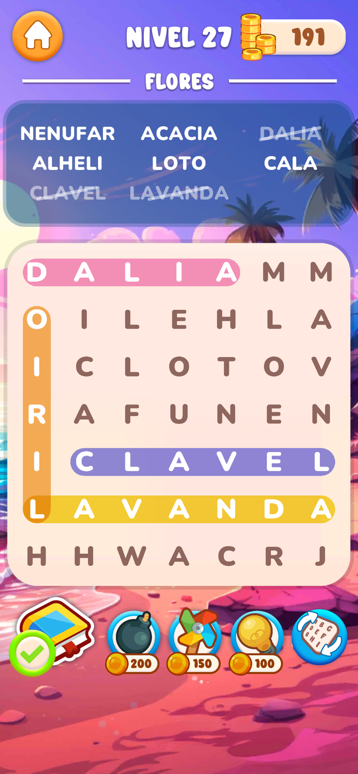 Sopa de Letras en Español! screenshot 4