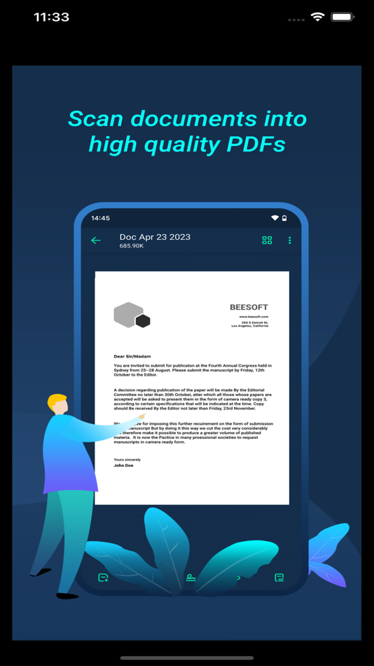 #4. Quick Scan Pro:Scanner for Doc (iOS) 来自: Asadullah Yaseen