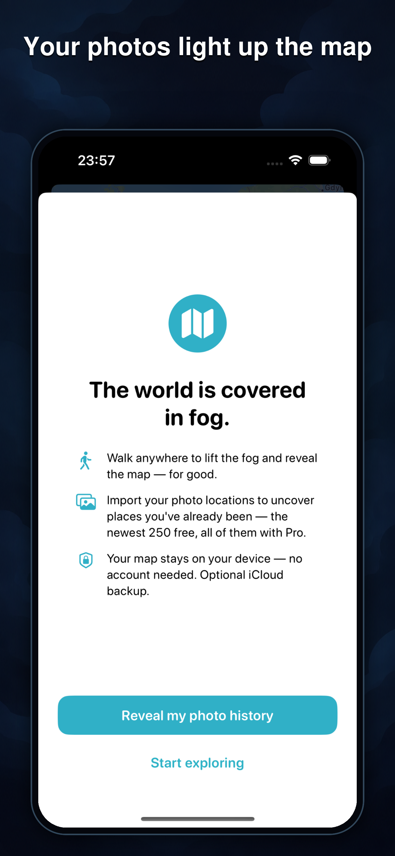 FogWalk: World Fog Map screenshot 2