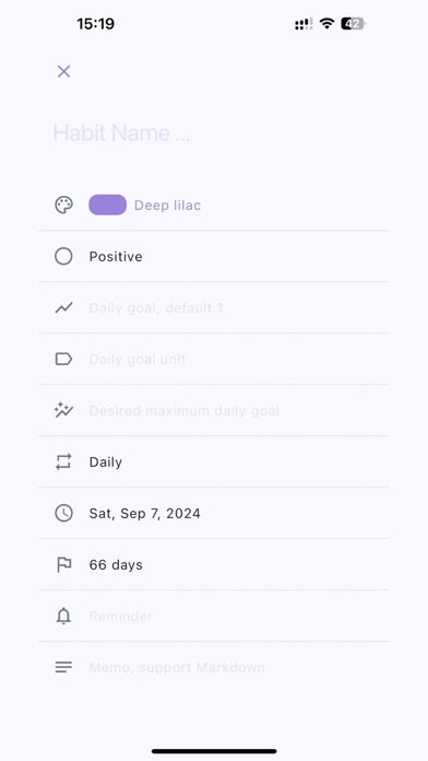 Screenshot #1 pour TodoHabit