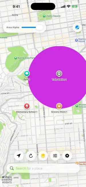 Nearby Map - Where to Live screenshot 1