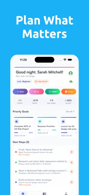 Life Planner: AI Coach screenshot 2