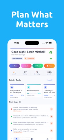 Life Planner: AI Coach screenshot