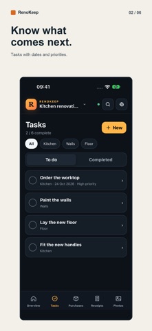 RenoKeep: Renovation Planner screenshot 2