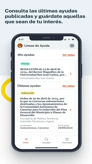 Líneas de Ayuda App screenshot 2