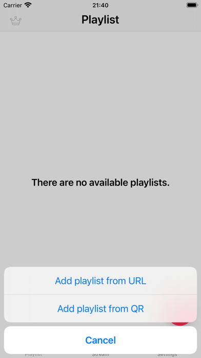 GoPlay: the HLS player Screenshot