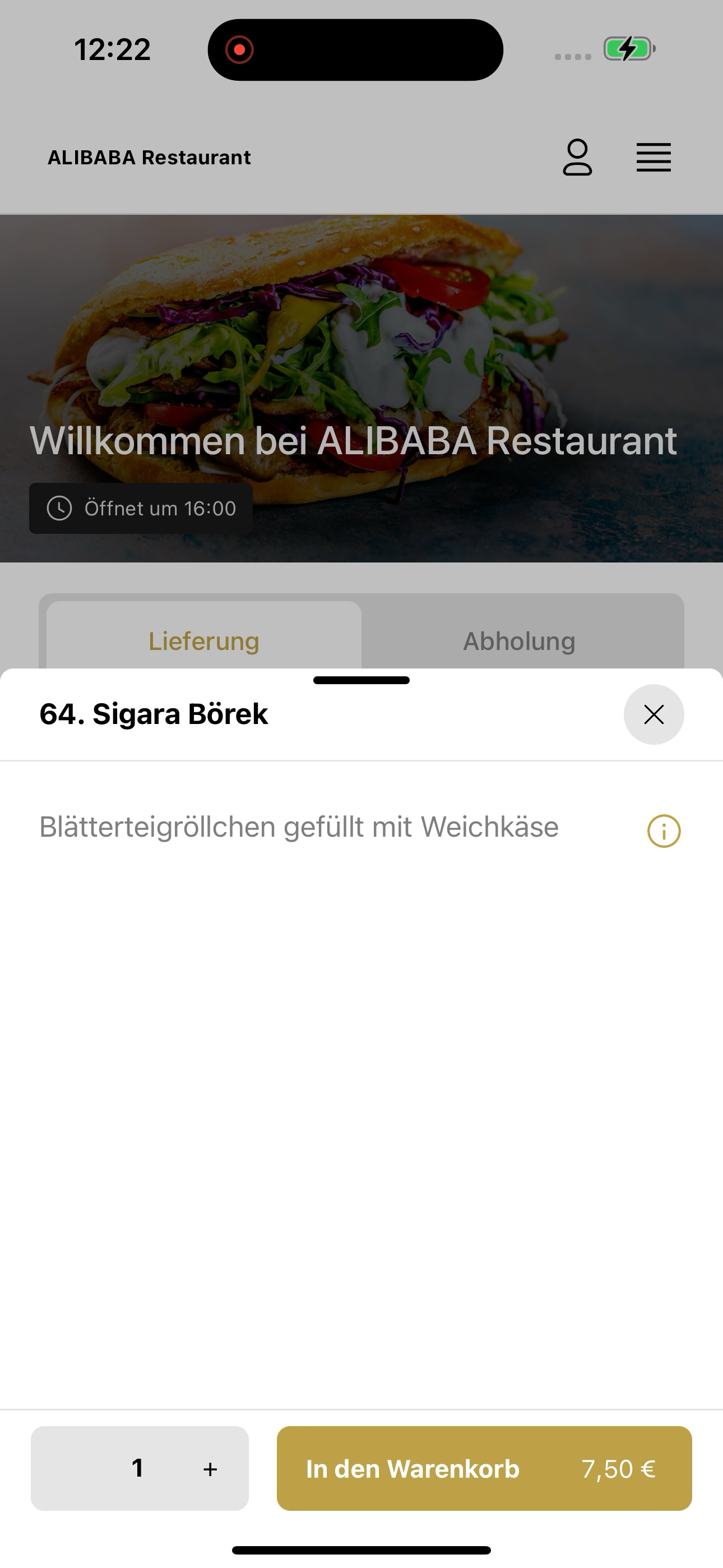 ALIBABA Restaurant