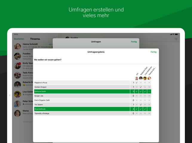 ?Threema. Der sichere Messenger Screenshot