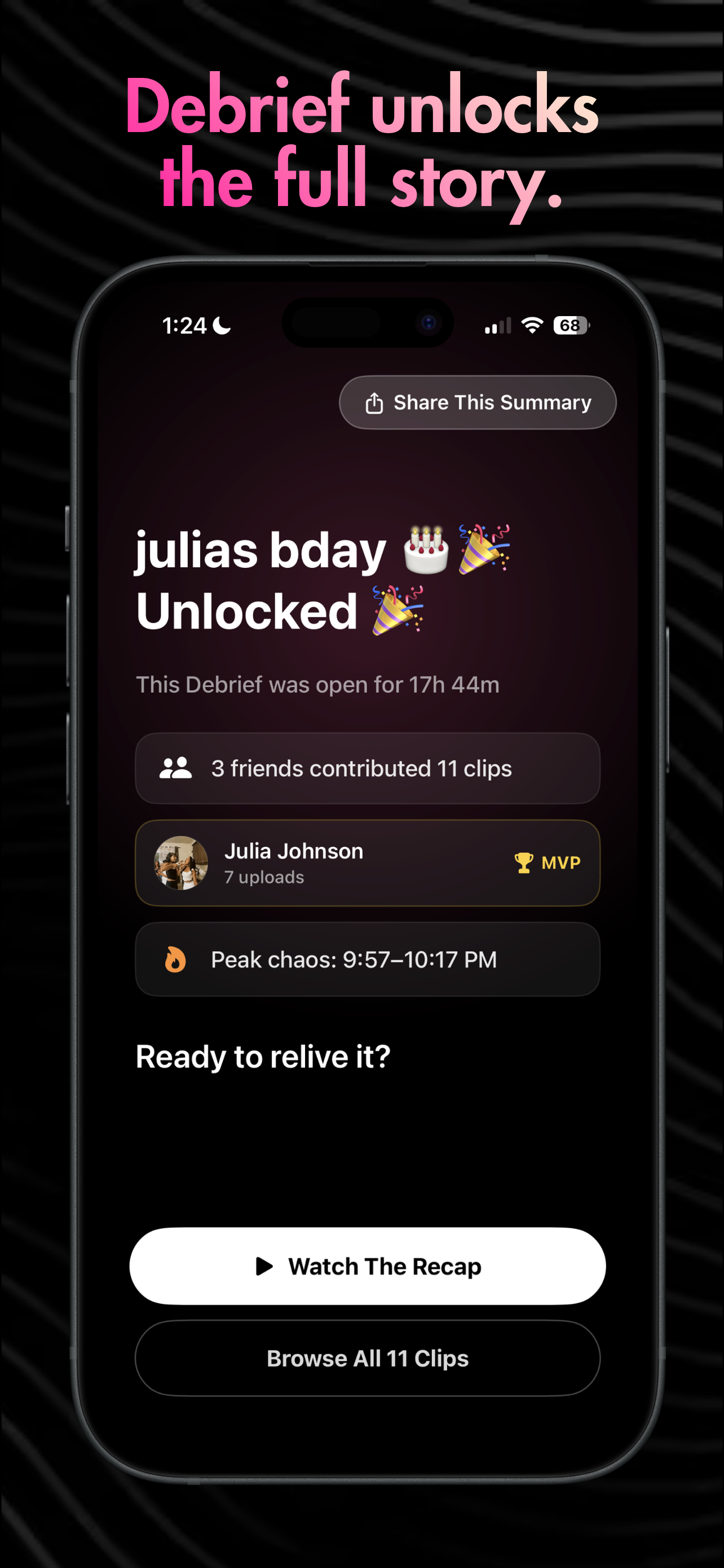 Debrief: Relive Together screenshot 7