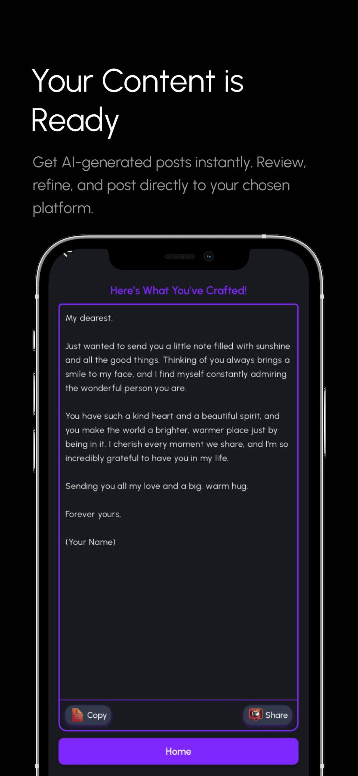 Socify AI - Content Creator