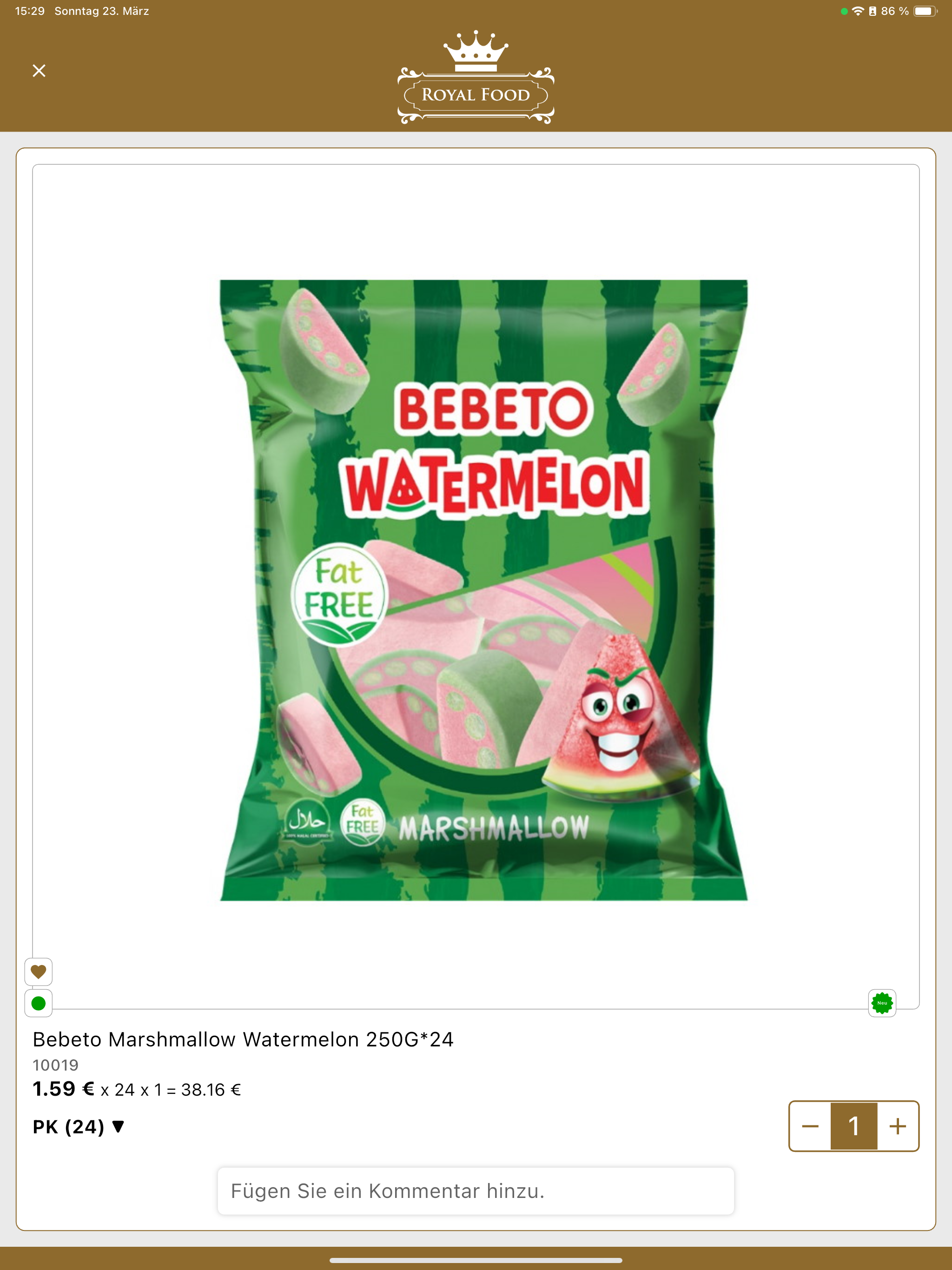 Royal Food Shop screenshot 8