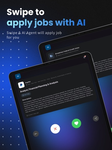 Jobs AI: AI Job Search & Apply iPad screenshot