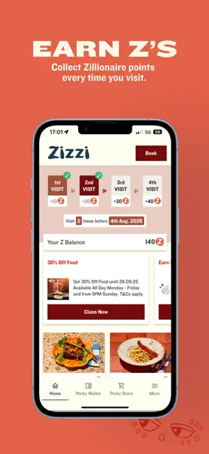 Zizzi Zillionaires’ Club iPhone screenshot 3