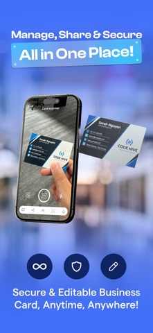 Lincsme: Digital Business Card screenshot