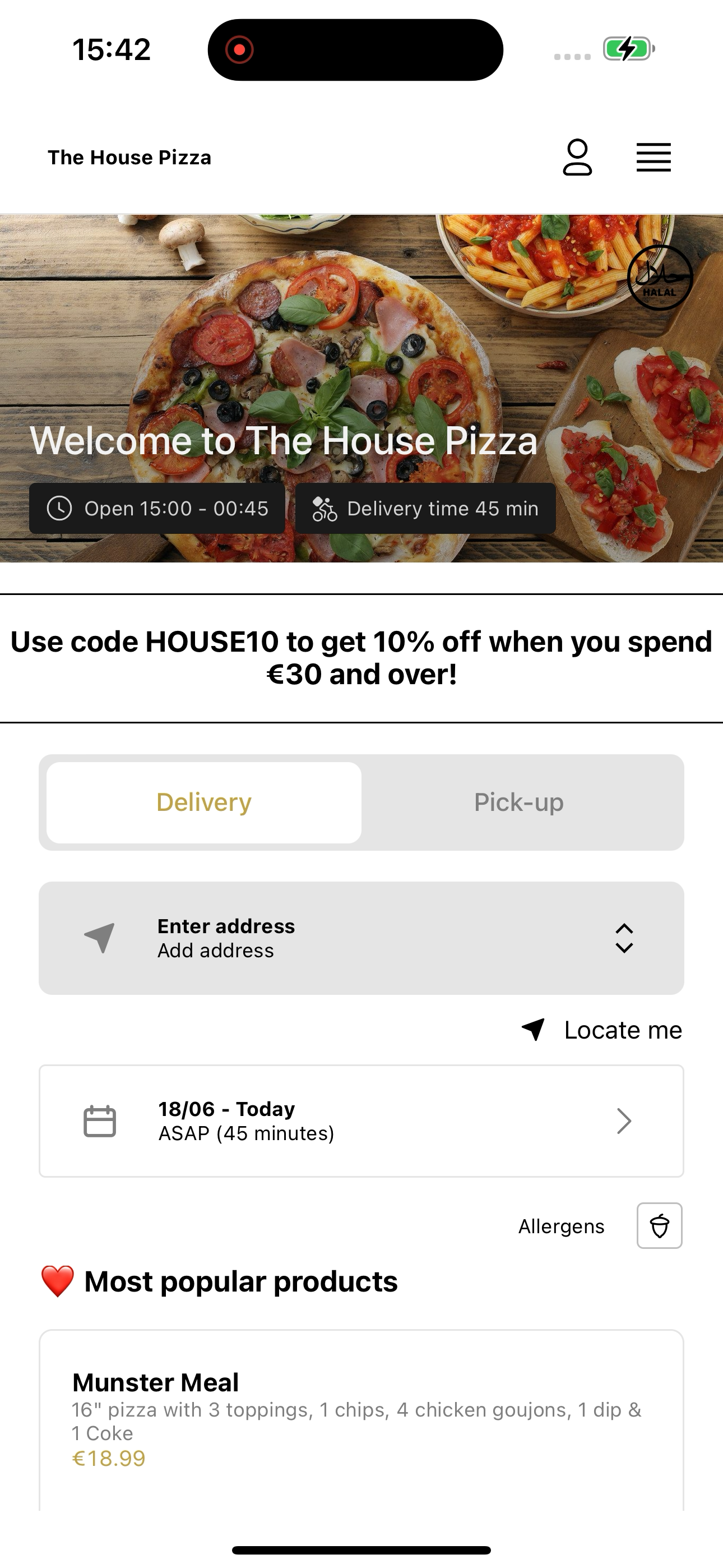 The House Pizza screenshot 5