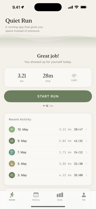 Quiet Run Screenshot 1 of 5