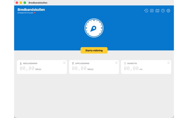 Screenshot #1 pour Bredbandskollen