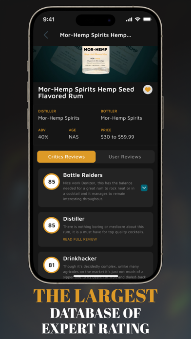 Bottle Raiders: Liquor Reviews Screenshot