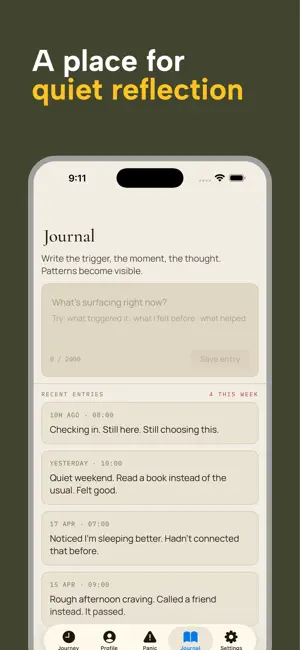 StayClear - Quit that Habit! screenshot 3